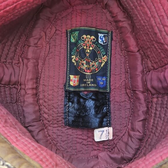 Vintage David Hanna & Sons Donegal Tweed Bucket Hat main image 3